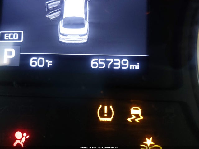 45126560 :رقم المزاد ، 5XXGT4L37KG312188 vin ، 2019 Kia Optima Lx مزاد بيع