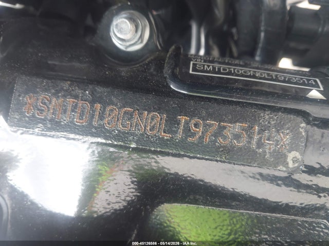 Aukcja sprzedaży 2020 Triumph Motorcycle Bonneville T100, vin: SMTD10GN0LT973514, numer aukcji: 45126586