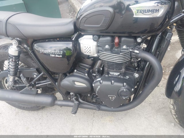 Aukcja sprzedaży 2020 Triumph Motorcycle Bonneville T100, vin: SMTD10GN0LT973514, numer aukcji: 45126586
