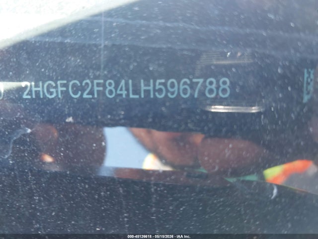 Aukcja sprzedaży 2020 Honda Civic Sport, vin: 2HGFC2F84LH596788, numer aukcji: 45126618