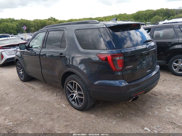 2017 Ford Explorer Sport მანქანა იყიდება აუქციონზე, vin: 1FM5K8GT0HGA67727, აუქციონის ნომერი: 45126687