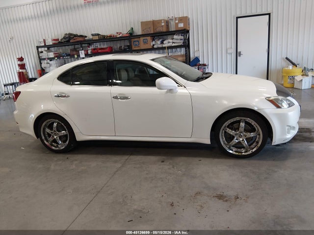 2006 Lexus Is 250 მანქანა იყიდება აუქციონზე, vin: JTHBK262965007174, აუქციონის ნომერი: 45126699