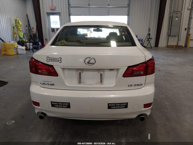 2006 Lexus Is 250 მანქანა იყიდება აუქციონზე, vin: JTHBK262965007174, აუქციონის ნომერი: 45126699