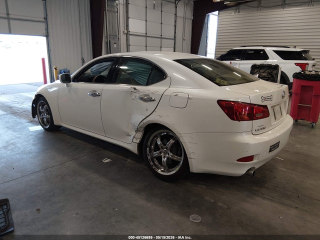 2006 Lexus Is 250 მანქანა იყიდება აუქციონზე, vin: JTHBK262965007174, აუქციონის ნომერი: 45126699