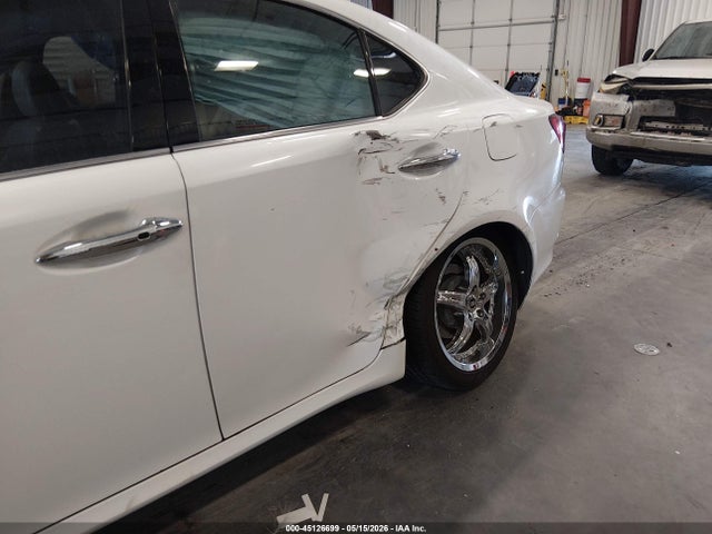 2006 Lexus Is 250 მანქანა იყიდება აუქციონზე, vin: JTHBK262965007174, აუქციონის ნომერი: 45126699