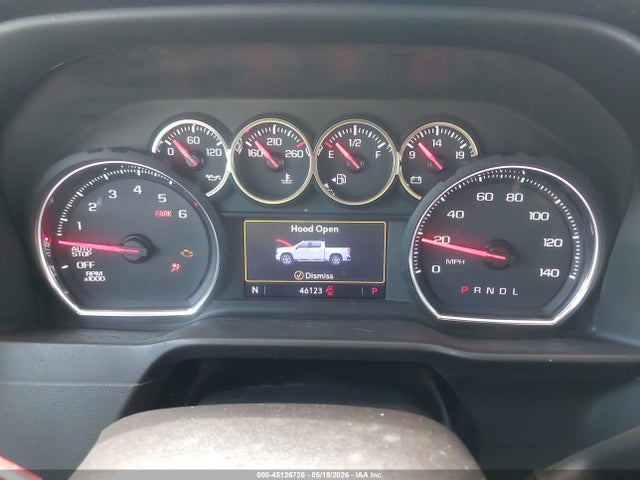 2019 Chevrolet Silverado 1500 Rst მანქანა იყიდება აუქციონზე, vin: 1GCRWDED0KZ332303, აუქციონის ნომერი: 45126726