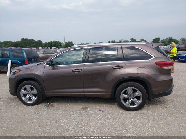 Aukcja sprzedaży 2017 Toyota Highlander Limited, vin: 5TDDZRFH3HS372675, numer aukcji: 45126812