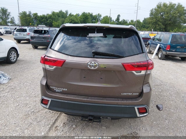 Aukcja sprzedaży 2017 Toyota Highlander Limited, vin: 5TDDZRFH3HS372675, numer aukcji: 45126812