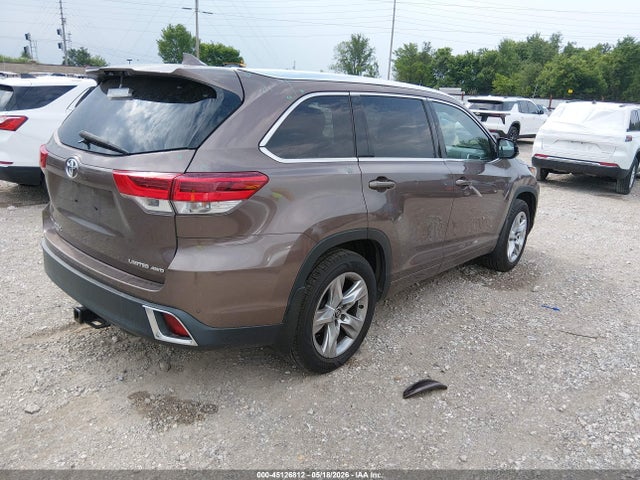 Aukcja sprzedaży 2017 Toyota Highlander Limited, vin: 5TDDZRFH3HS372675, numer aukcji: 45126812