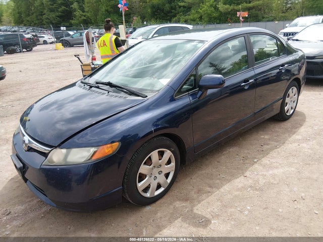 2008 Honda Civic Lx მანქანა იყიდება აუქციონზე, vin: 1HGFA16518L112785, აუქციონის ნომერი: 45126822