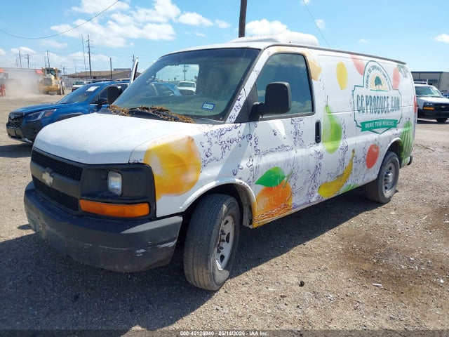 2011 Chevrolet Express 2500 Work Van მანქანა იყიდება აუქციონზე, vin: 1GCWGFFA2B1127371, აუქციონის ნომერი: 45126840