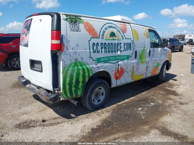 2011 Chevrolet Express 2500 Work Van მანქანა იყიდება აუქციონზე, vin: 1GCWGFFA2B1127371, აუქციონის ნომერი: 45126840