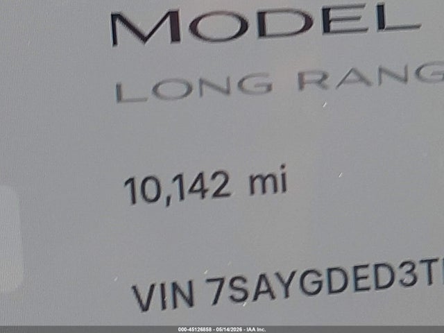 Продажа на аукционе авто 2026 Tesla Model Y Premium Rear-wheel Drive/rear-wheel Drive, vin: 7SAYGDED3TF459758, номер лота: 45126858