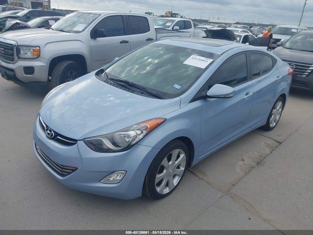 Auction sale of the 2012 Hyundai Elantra Limited (ulsan Plant), vin: KMHDH4AE6CU212826, lot number: 45126861