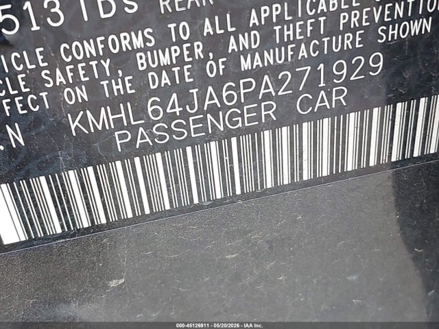 Hyundai SONATA SEL 2023 KMHL64JA6PA271929 Image 9