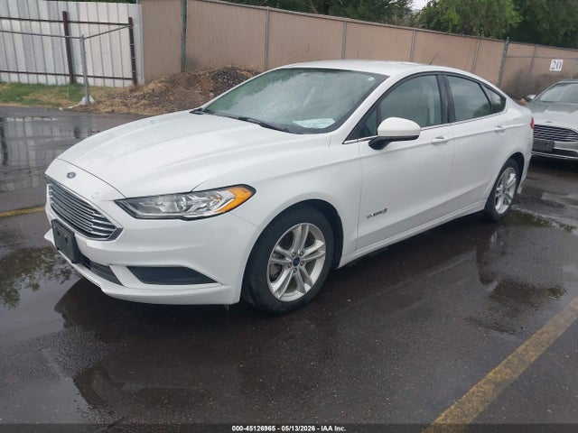 Продажа на аукционе авто 2018 Ford Fusion Hybrid S, vin: 3FA6P0UU8JR278896, номер лота: 45126965