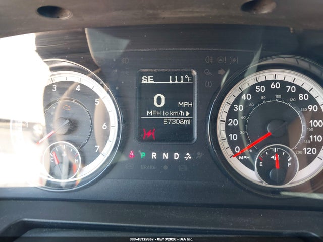 45126967 :رقم المزاد ، 1C6RR6FG4KS633216 vin ، 2019 Ram 1500 Classic Tradesman  4x2 6'4 Box مزاد بيع