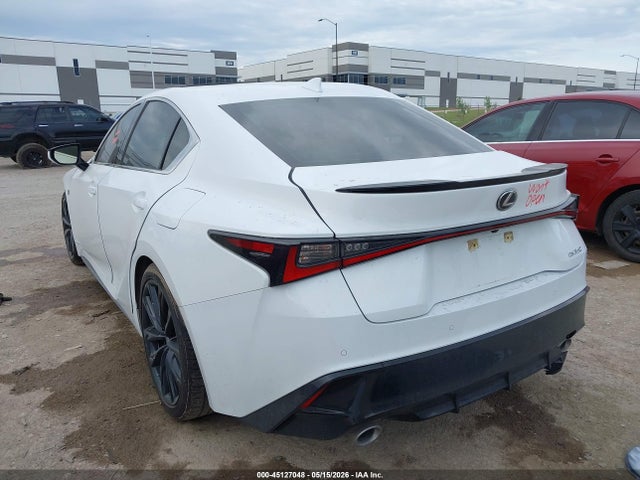 45127048 :رقم المزاد ، JTHGZ1B21P5059501 vin ، 2023 Lexus Is 350 F Sport مزاد بيع