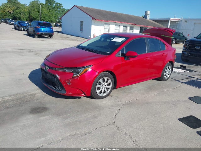 2021 Toyota Corolla Le მანქანა იყიდება აუქციონზე, vin: 5YFEPMAE1MP237692, აუქციონის ნომერი: 45127055