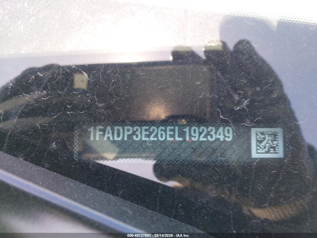 45127057 :رقم المزاد ، 1FADP3E26EL192349 vin ، 2014 Ford Focus S مزاد بيع