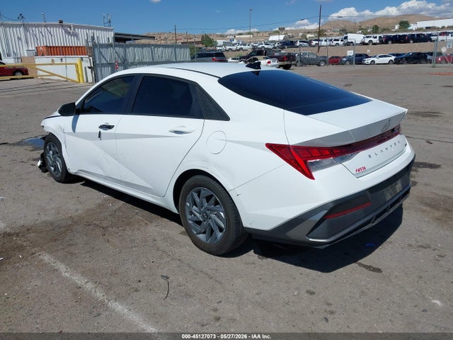 KMHLM4DJ2SU137864 Hyundai Elantra Hybrid Blue