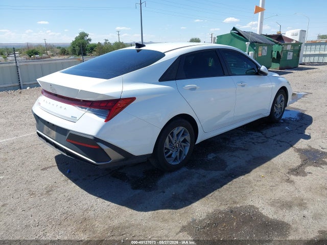 KMHLM4DJ2SU137864 Hyundai Elantra Hybrid Blue
