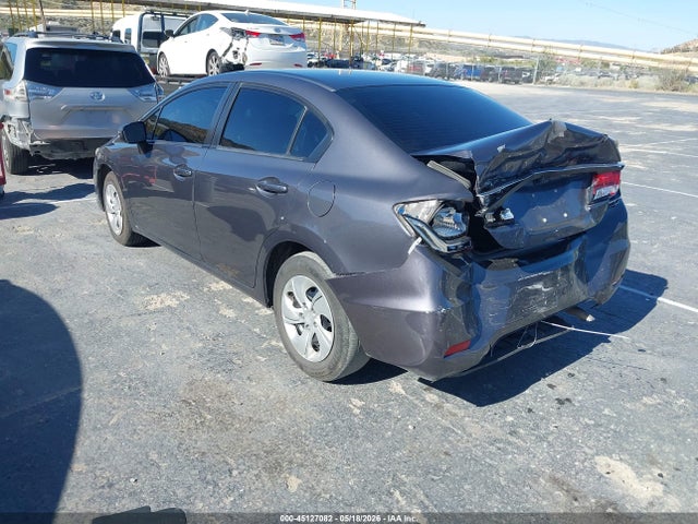 45127082 :رقم المزاد ، 2HGFB2F57FH504795 vin ، 2015 Honda Civic Lx مزاد بيع