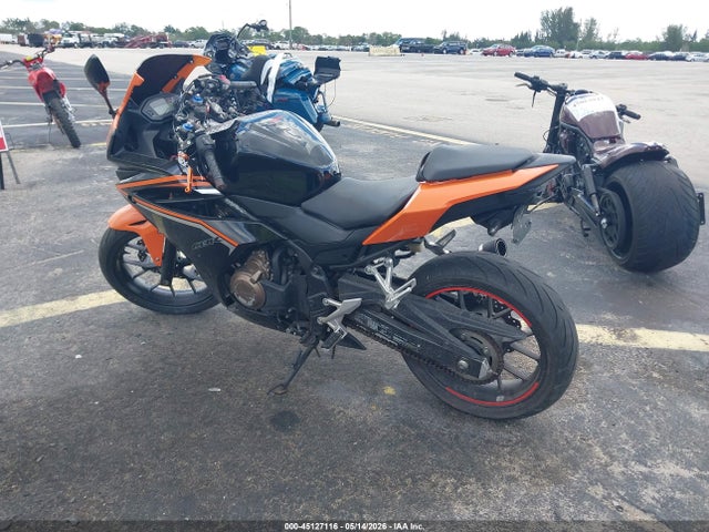 Продаж на аукціоні авто 2018 Honda Cbr500 R, vin: MLHPC4410J5500449, номер лоту: 45127116