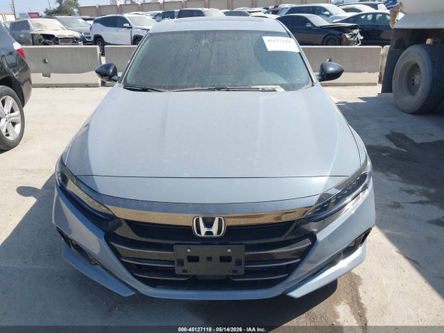 45127118 :رقم المزاد ، 1HGCV2F36NA024852 vin ، 2022 Honda Accord Sport 2.0t مزاد بيع