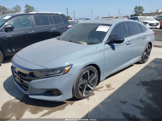 45127118 :رقم المزاد ، 1HGCV2F36NA024852 vin ، 2022 Honda Accord Sport 2.0t مزاد بيع