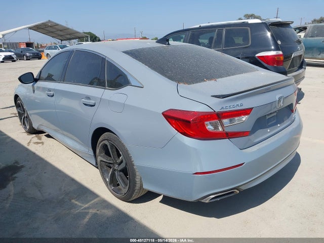 45127118 :رقم المزاد ، 1HGCV2F36NA024852 vin ، 2022 Honda Accord Sport 2.0t مزاد بيع