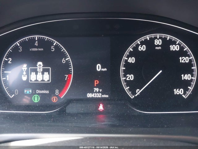 45127118 :رقم المزاد ، 1HGCV2F36NA024852 vin ، 2022 Honda Accord Sport 2.0t مزاد بيع
