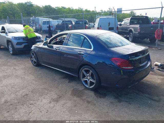 Aukcja sprzedaży 2017 Mercedes-benz C 300 Sport 4matic, vin: 55SWF4KB5HU192137, numer aukcji: 45127125