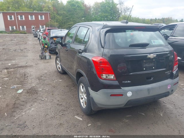 Aukcja sprzedaży 2015 Chevrolet Trax 1ls, vin: KL7CJPSB0FB114592, numer aukcji: 45127135