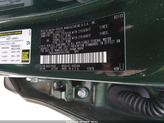 7MUCAABG0PV052980 Toyota Corolla Cross Le