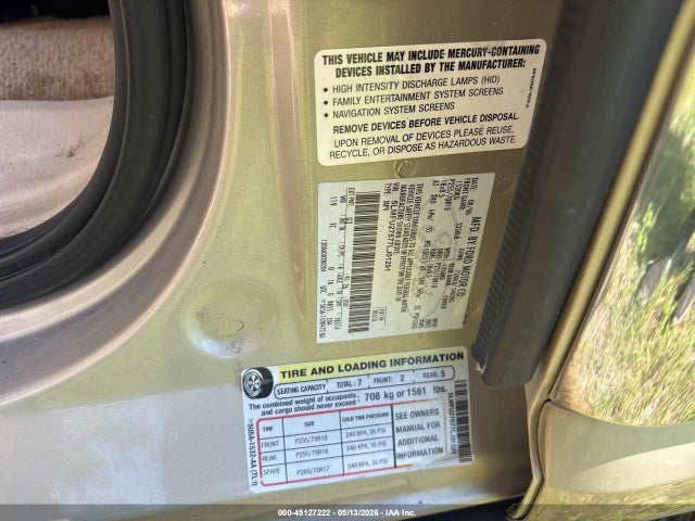 Auction sale of the 2007 Lincoln Navigator Ultimate, vin: 5LMFU27577LJ01291, lot number: 45127222