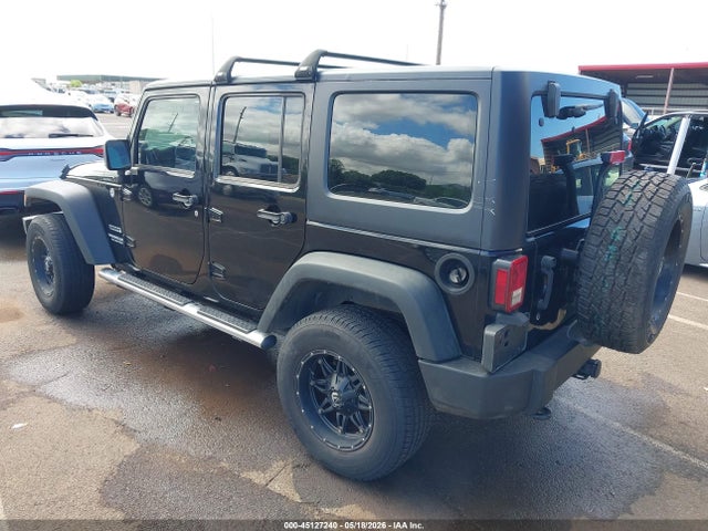 45127240 :رقم المزاد ، 1C4BJWDG7DL504369 vin ، 2013 Jeep Wrangler Unlimited Sport مزاد بيع