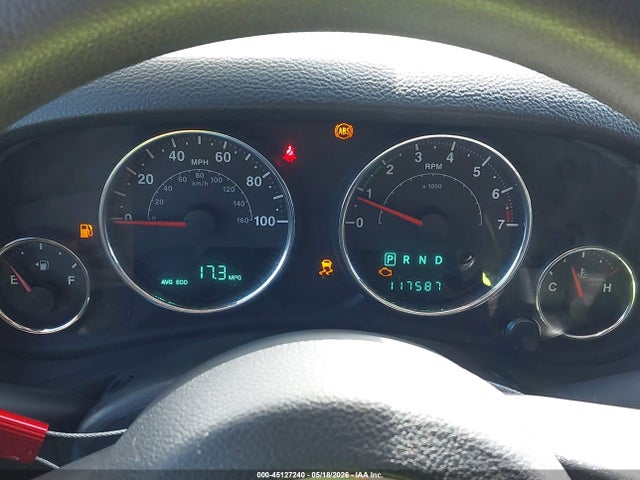 45127240 :رقم المزاد ، 1C4BJWDG7DL504369 vin ، 2013 Jeep Wrangler Unlimited Sport مزاد بيع