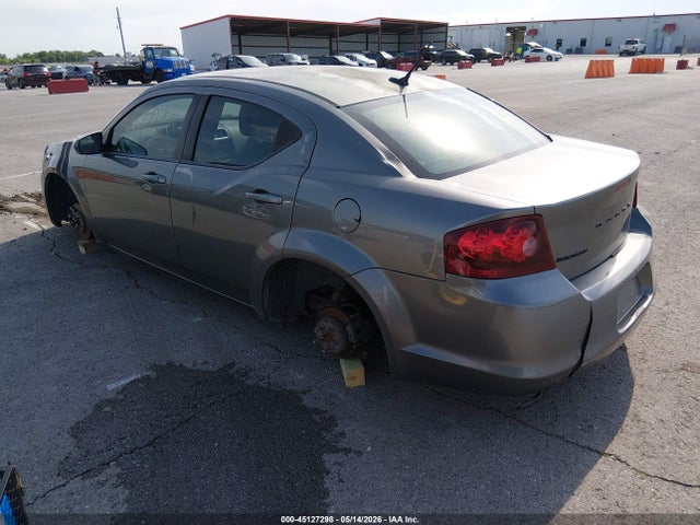 Продаж на аукціоні авто 2013 Dodge Avenger Se, vin: 1C3CDZAB5DN625044, номер лоту: 45127298