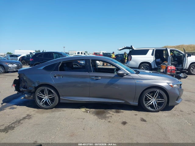Продажа на аукционе авто 2022 Honda Accord Hybrid Touring, vin: 1HGCV3F96NA015479, номер лота: 45127351