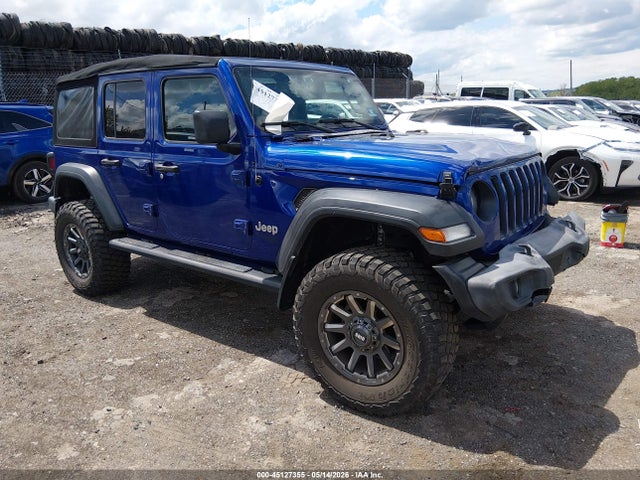 Продажа на аукционе авто 2018 Jeep Wrangler Unlimited Sport S 4x4, vin: 1C4HJXDG4JW284831, номер лота: 45127355