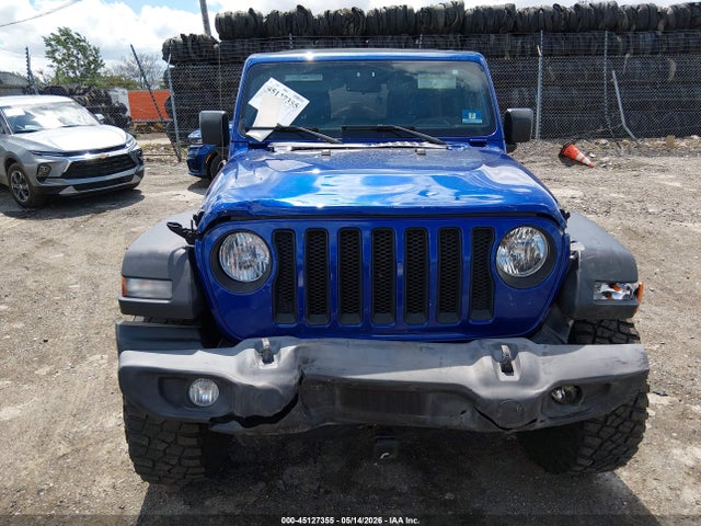 Продажа на аукционе авто 2018 Jeep Wrangler Unlimited Sport S 4x4, vin: 1C4HJXDG4JW284831, номер лота: 45127355