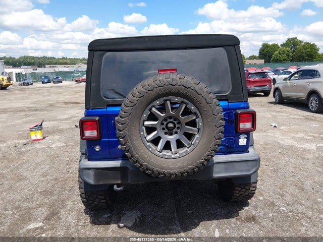 Продажа на аукционе авто 2018 Jeep Wrangler Unlimited Sport S 4x4, vin: 1C4HJXDG4JW284831, номер лота: 45127355