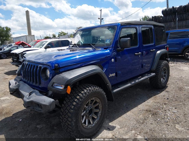 Продажа на аукционе авто 2018 Jeep Wrangler Unlimited Sport S 4x4, vin: 1C4HJXDG4JW284831, номер лота: 45127355