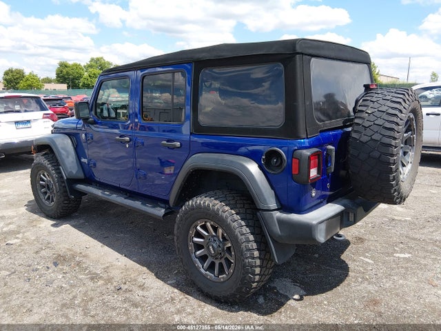 Продажа на аукционе авто 2018 Jeep Wrangler Unlimited Sport S 4x4, vin: 1C4HJXDG4JW284831, номер лота: 45127355