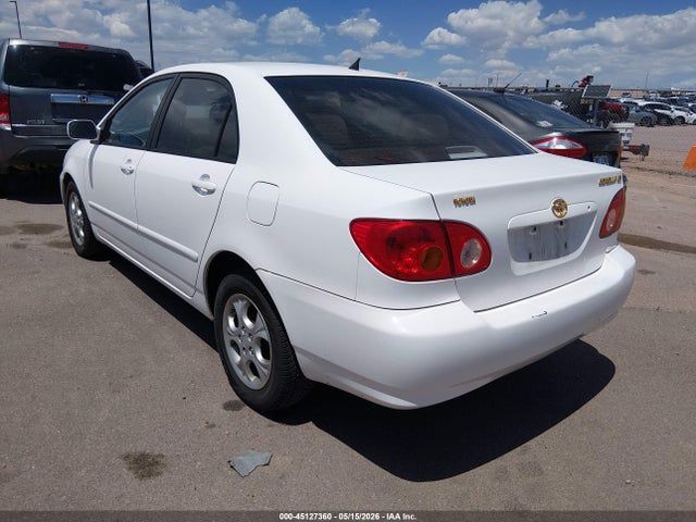 2004 Toyota Corolla Le მანქანა იყიდება აუქციონზე, vin: 1NXBR32E64Z238003, აუქციონის ნომერი: 45127360