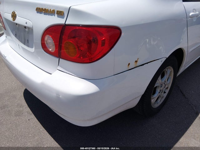 2004 Toyota Corolla Le მანქანა იყიდება აუქციონზე, vin: 1NXBR32E64Z238003, აუქციონის ნომერი: 45127360