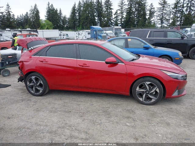 2023 Hyundai Elantra Limited მანქანა იყიდება აუქციონზე, vin: KMHLP4AG2PU426055, აუქციონის ნომერი: 45127361