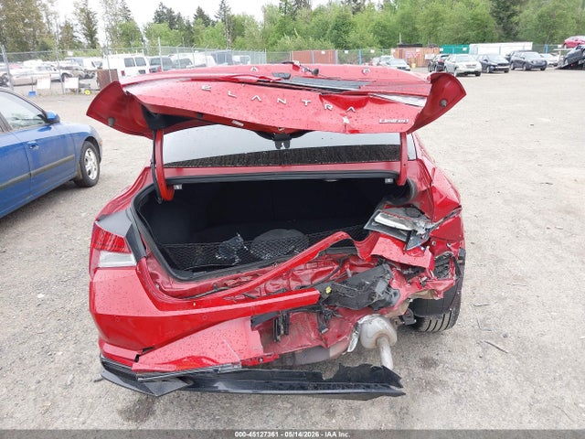 2023 Hyundai Elantra Limited მანქანა იყიდება აუქციონზე, vin: KMHLP4AG2PU426055, აუქციონის ნომერი: 45127361
