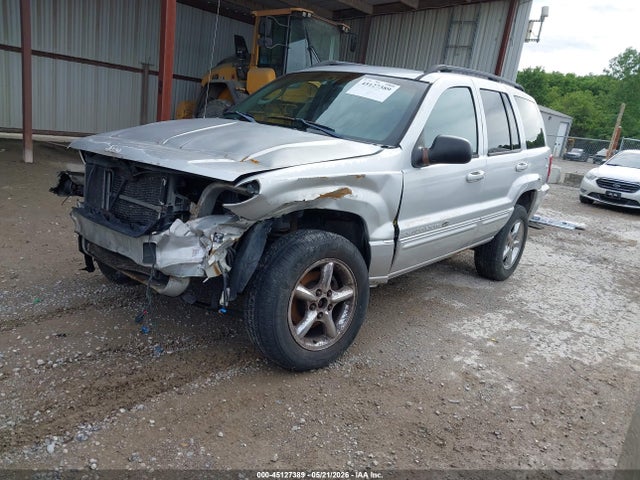 Aukcja sprzedaży 2004 Jeep Grand Cherokee Overland, vin: 1J8GW68J44C109345, numer aukcji: 45127389